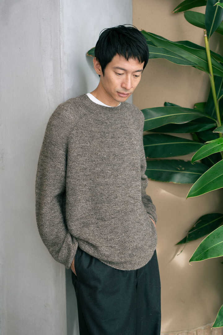 ［別注］SEVEN BY SEVEN / CREW NECK SWEATER ‐FINE ALPACA‐16