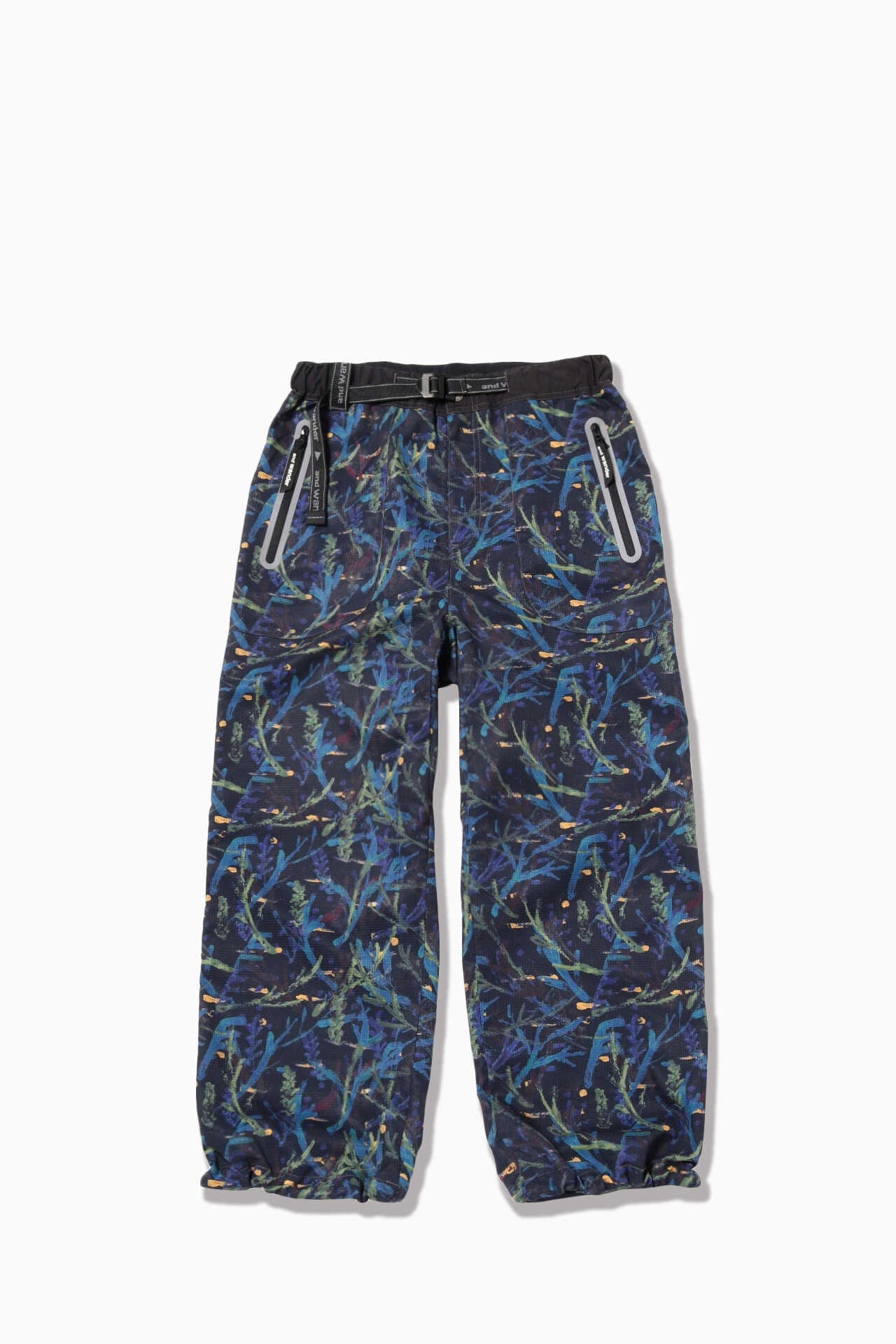 printed vent pants