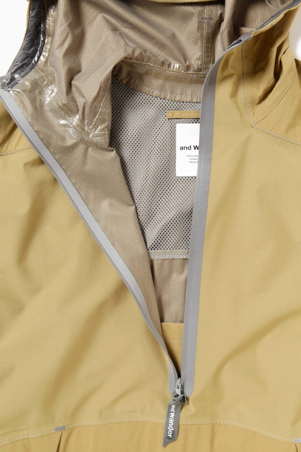 2.5layer rain long pullover