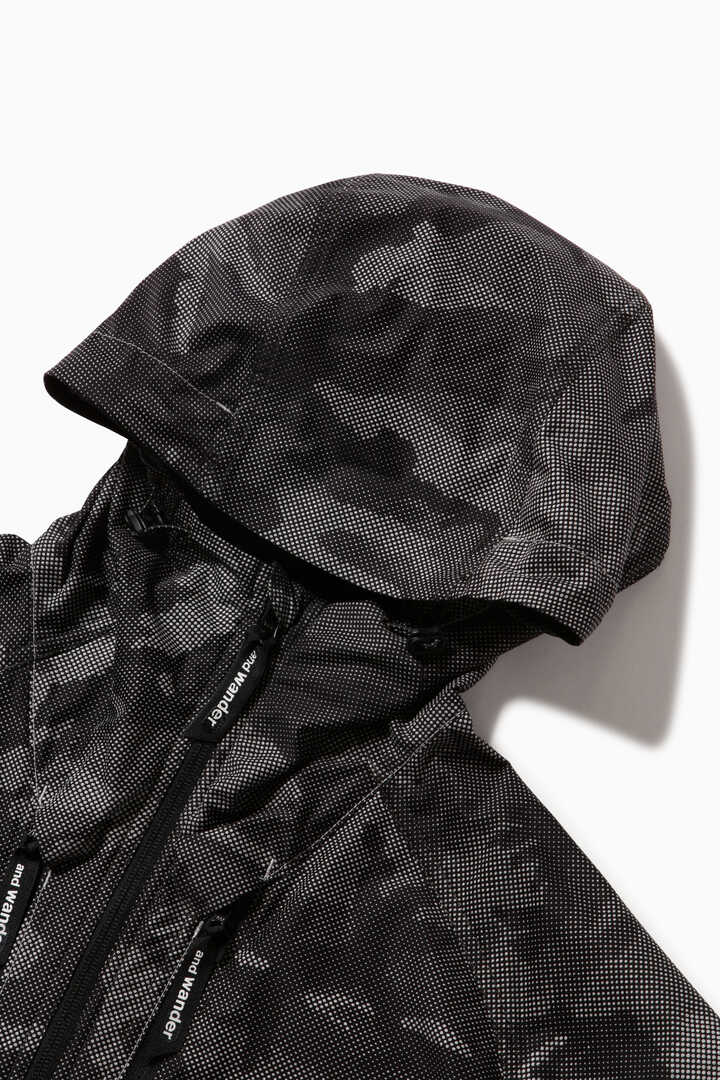 reflective printed raschel rip jacket | outerwear | and wander
