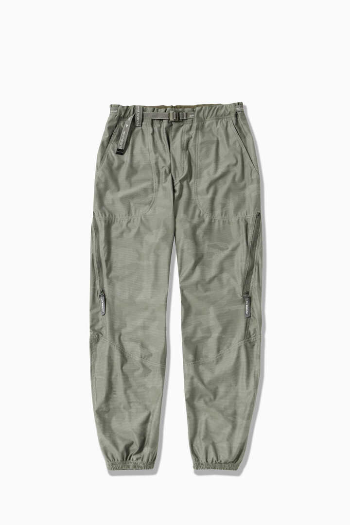 reflective printed raschel rip pants