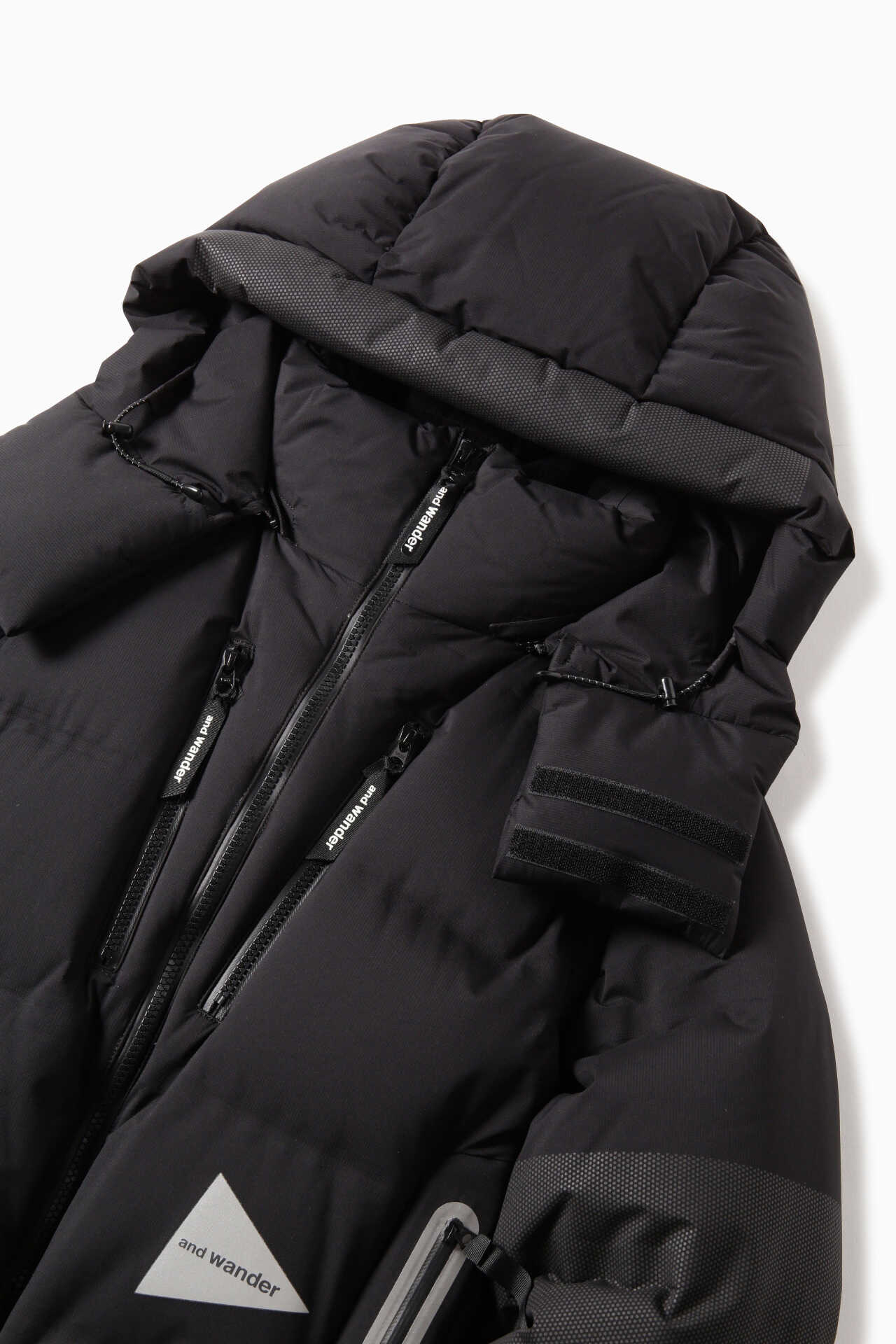 heather rip down jacket