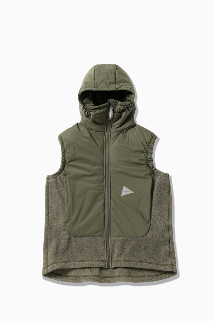 高評価人気and wandertop fleece vest ジャケット・アウター