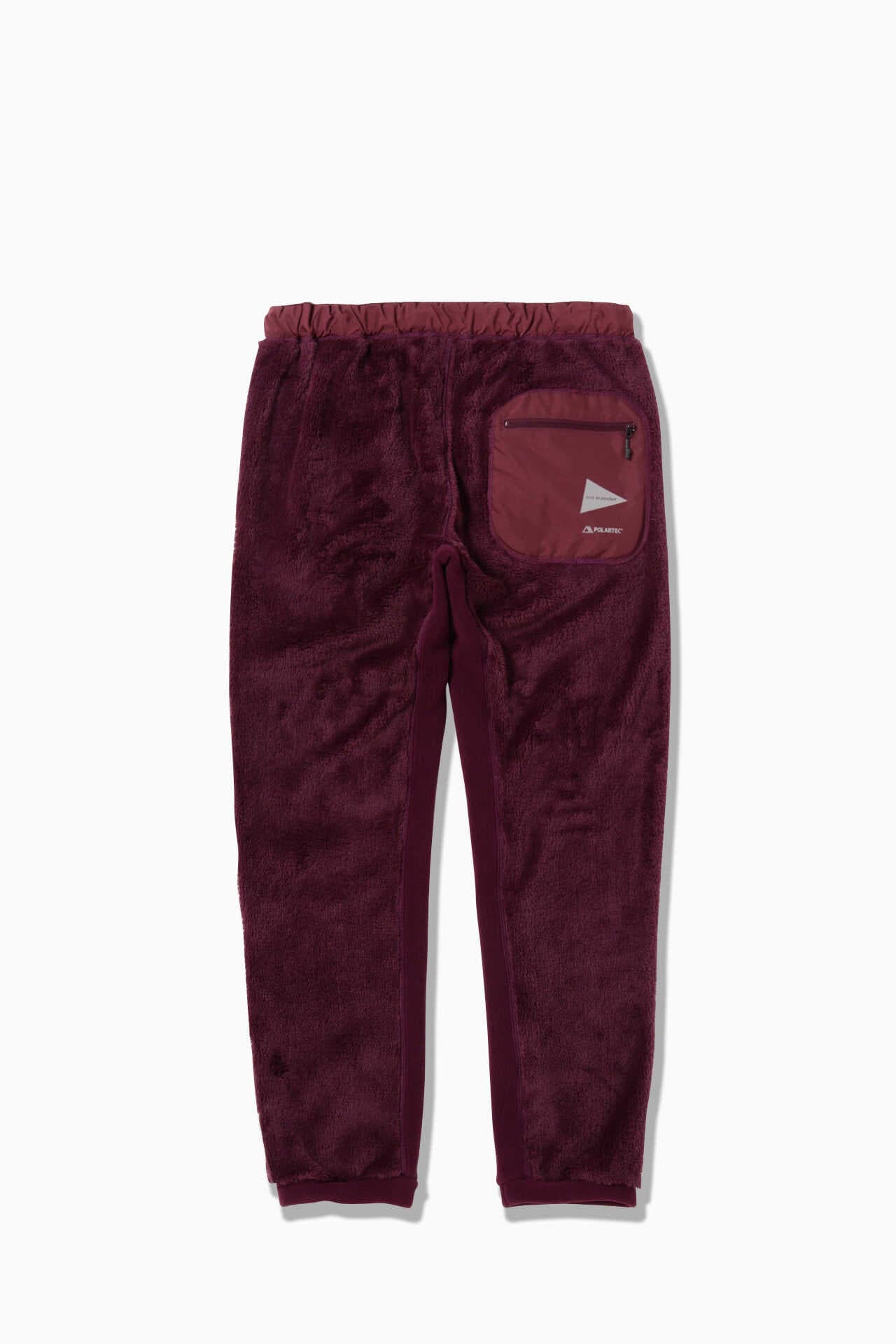 high loft fleece pants