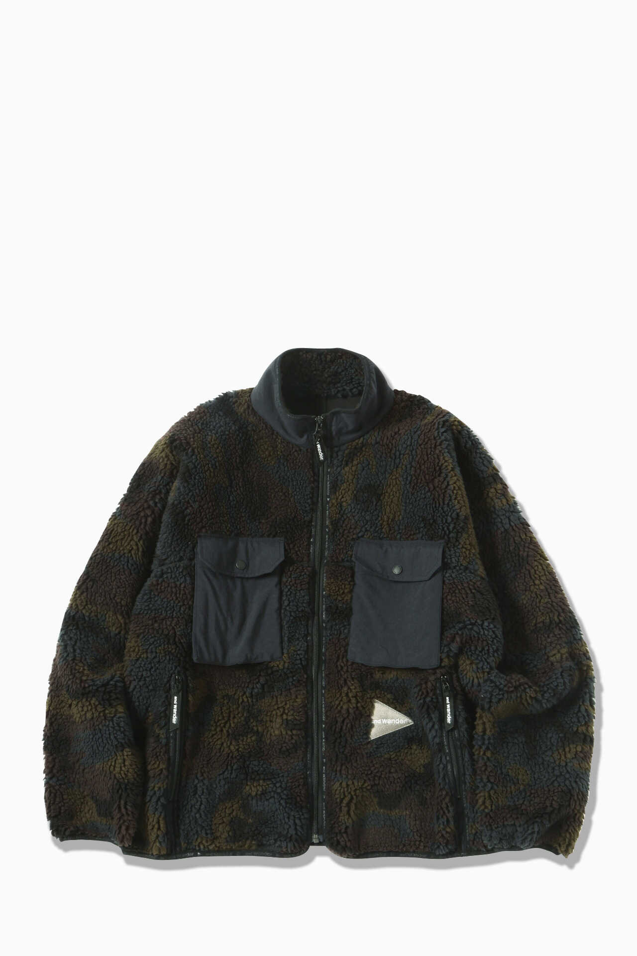 jacquard boa jacket