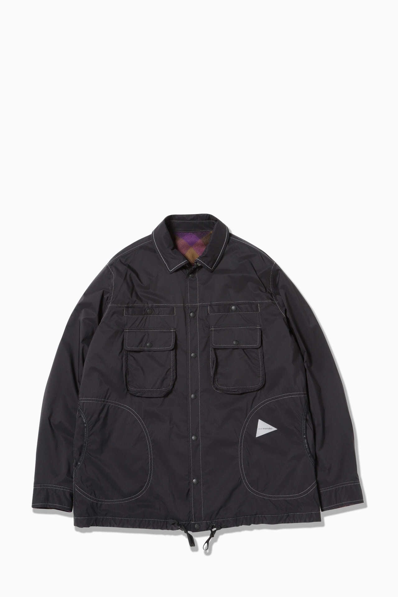 reversible nylon jacket