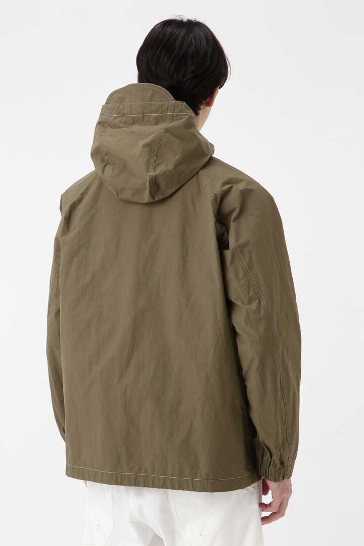 nylon taffeta hoodie