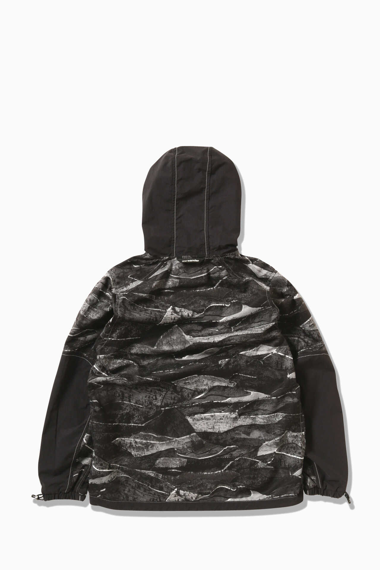 printed vent hoodie | outerwear | and wander ONLINE STORE