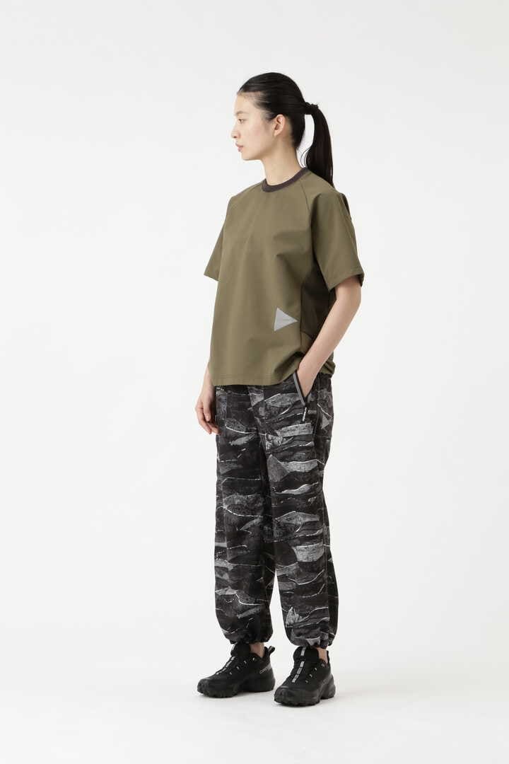 printed vent pants