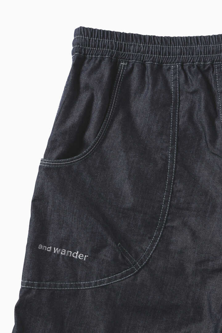 dry denim short pants