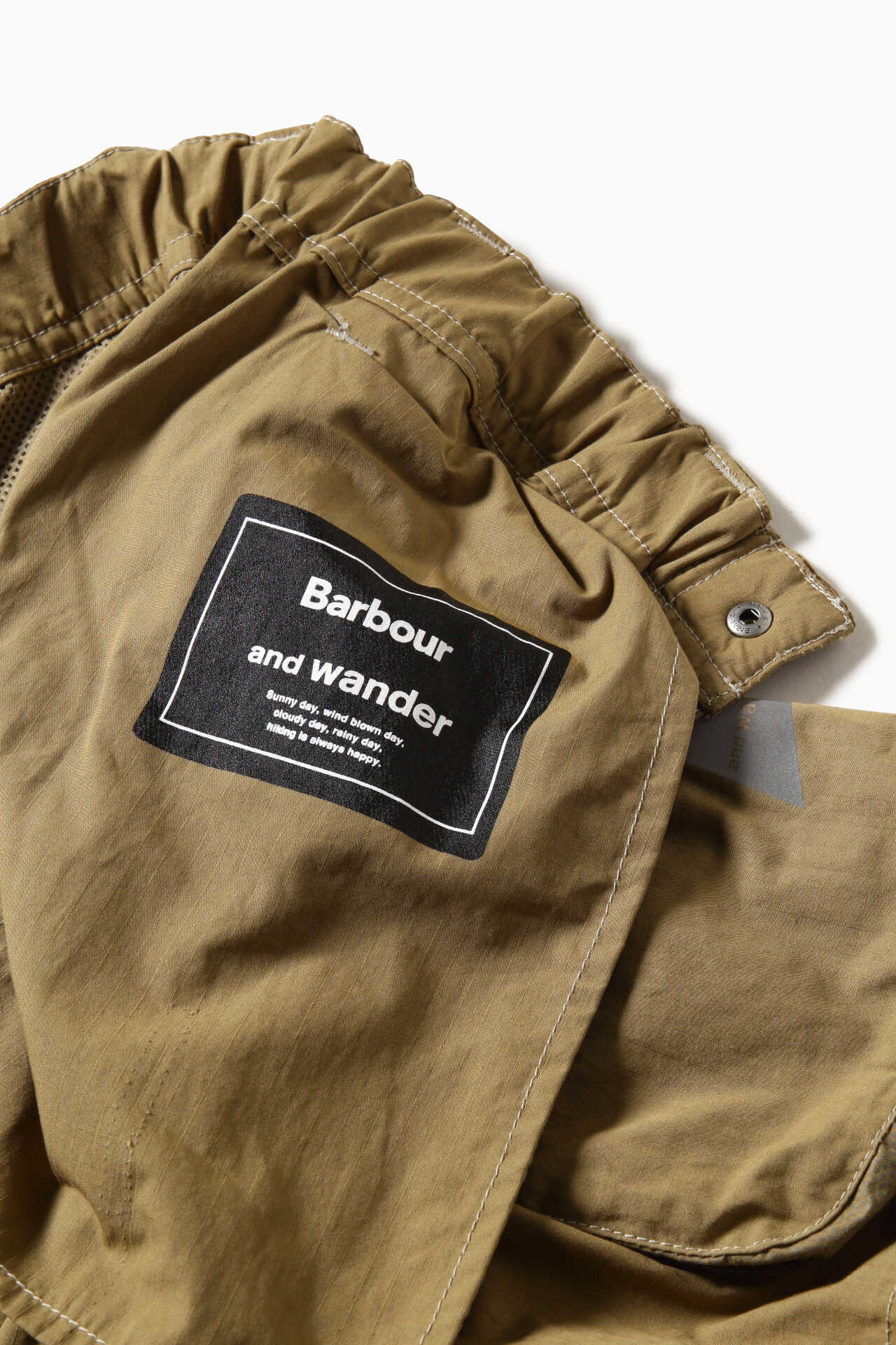 and wander × Barbour CORDURA カーゴパンツ