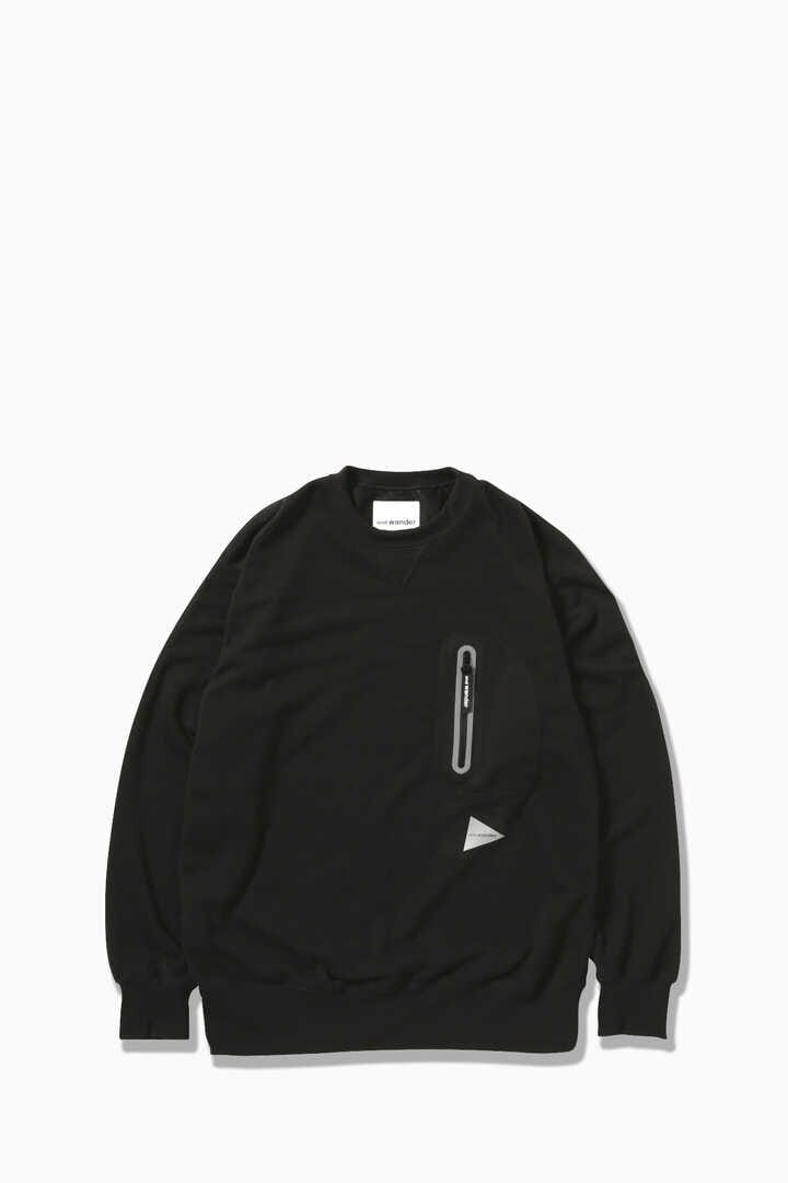 AEROKNOT pile crew neck