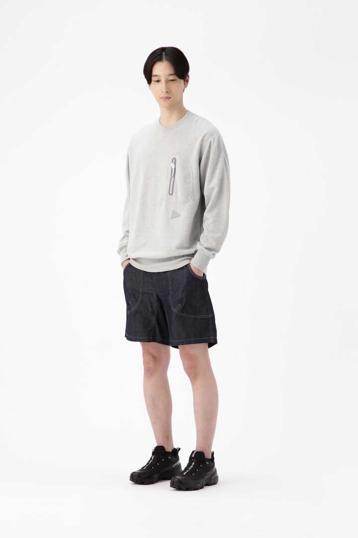 AEROKNOT pile crew neck