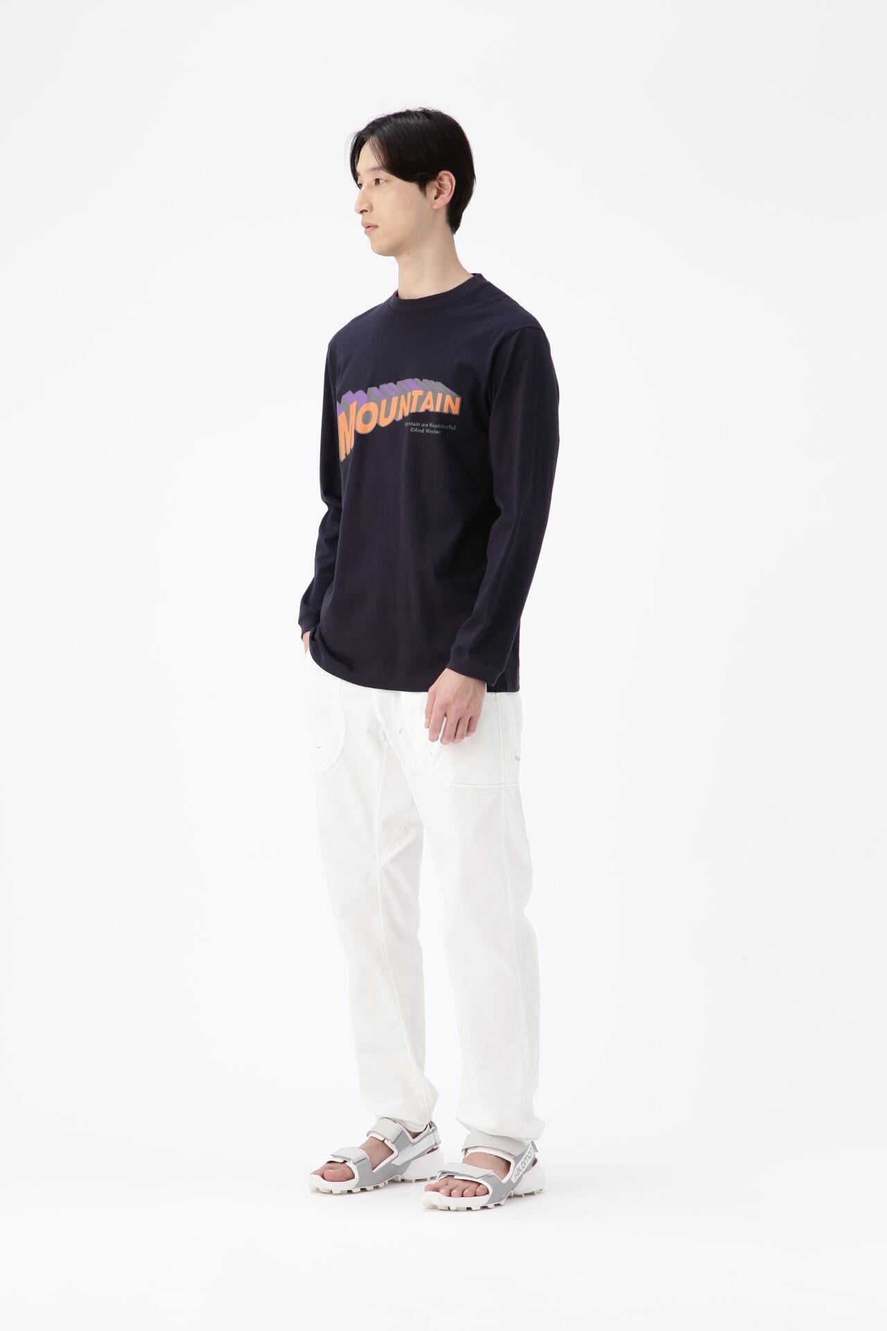 MOUNTAIN by JERRY UKAI long sleeve T