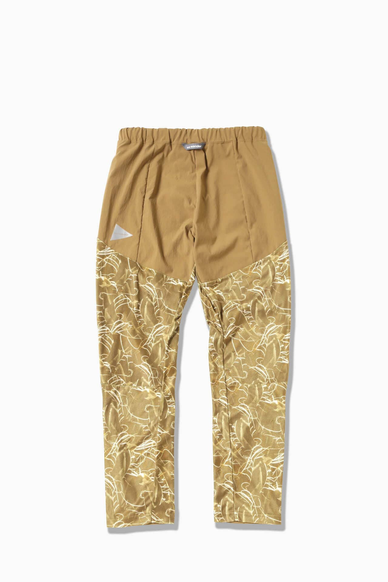 printed fleece base pants