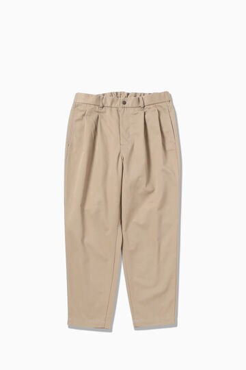twill tapered pants