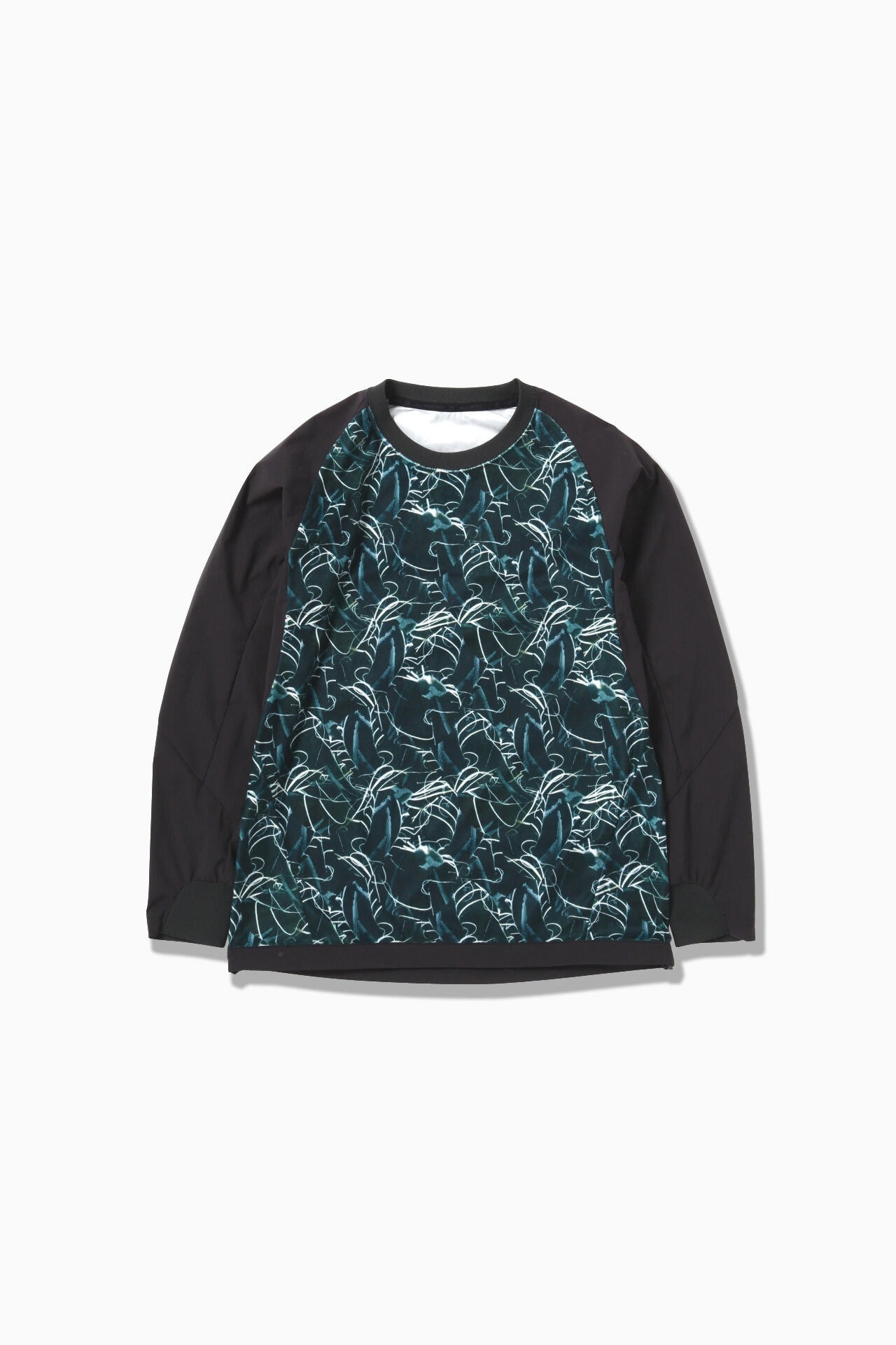 printed fleece base T