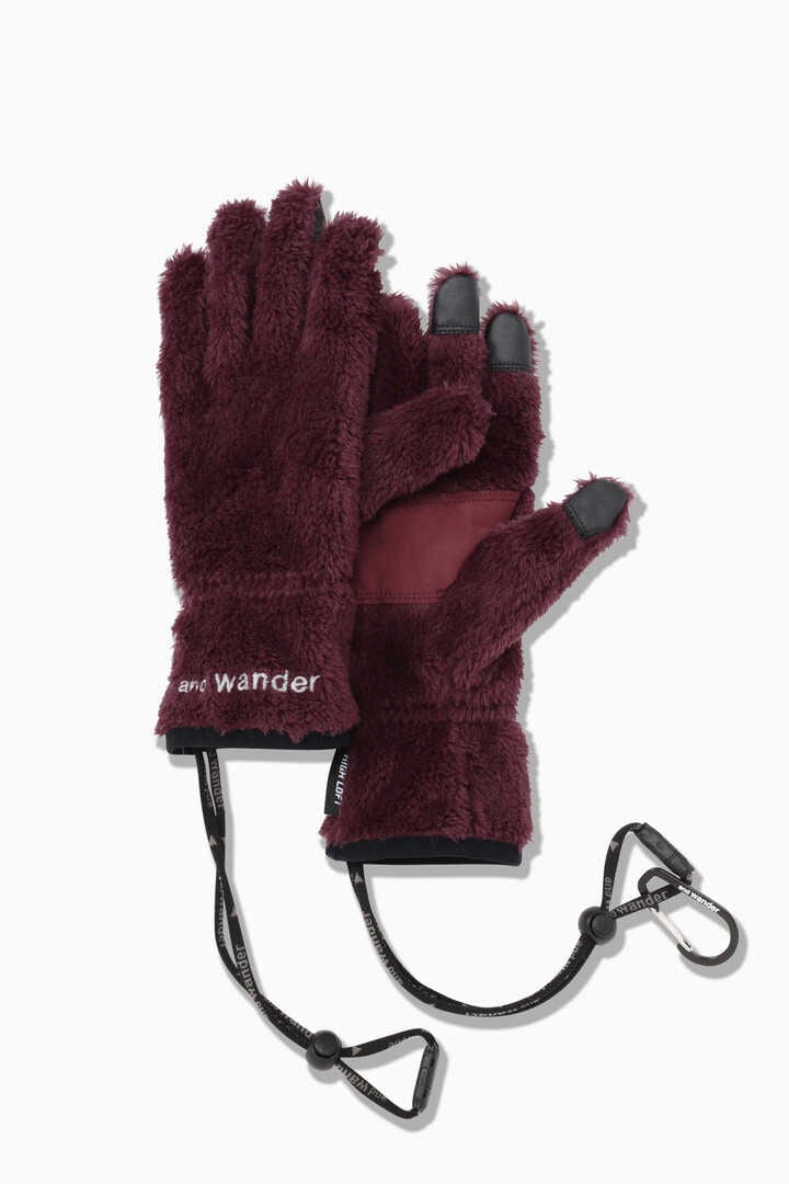 high loft fleece glove ２