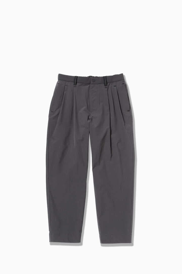 plain tapered stretch pants