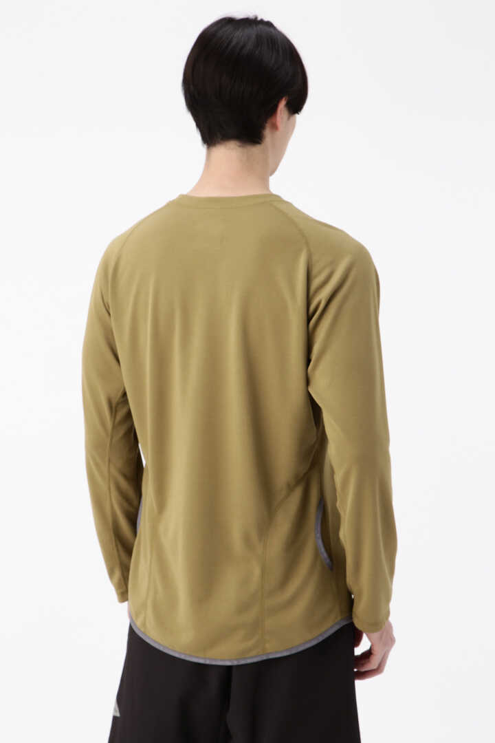 power dry Jersey raglan long sleeve T | cut_knit | and wander