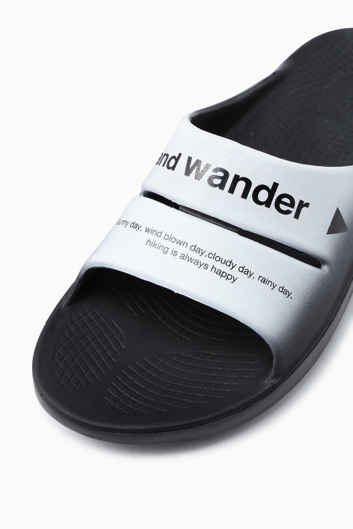 OOFOS ahh × and wander recovery sandal | footwear | and wander 