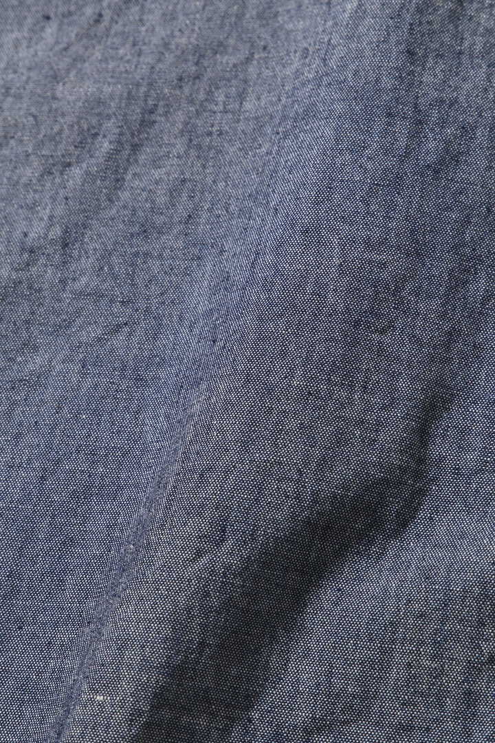 CORDURA indigo chambray short sleeve shirt (M)