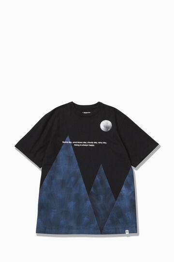 hand painted mountain T