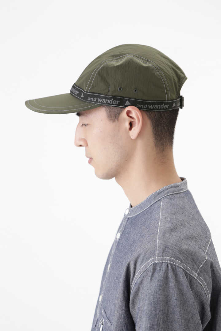 【新品未使用】and wander アンドワンダー　JQ tape hat