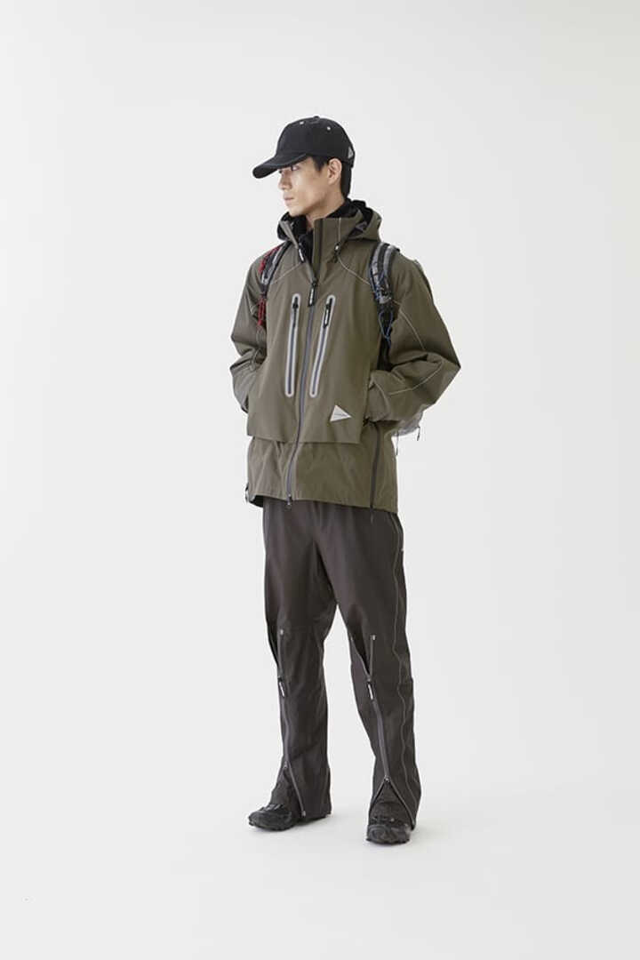 and wander PERTEX SHIELD rain jacket