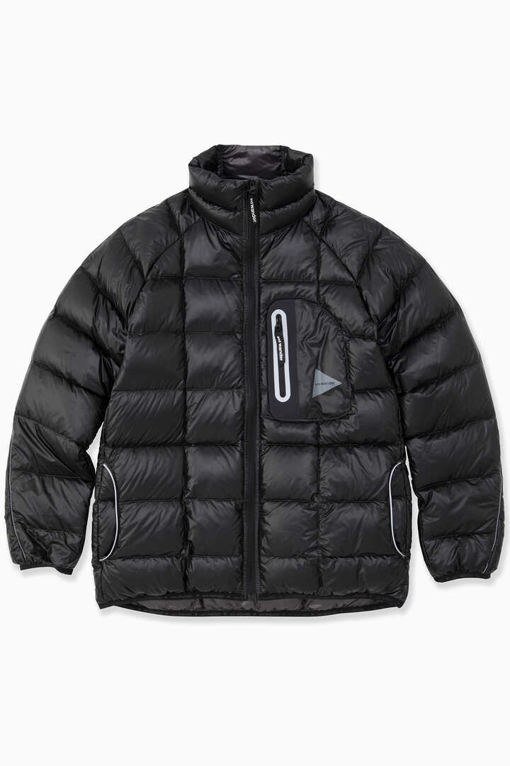 diamond stitch down jacket