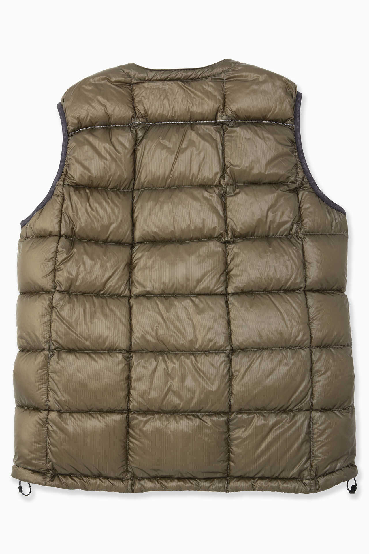 diamond stitch down vest