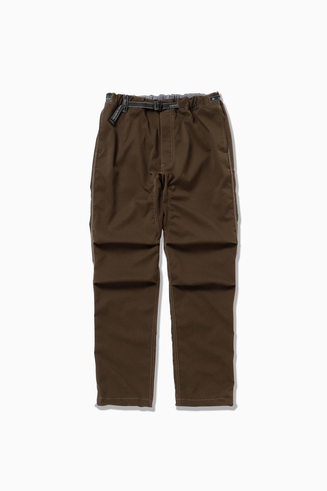 【POLYESTER climbing pants】d.khaki/ボトムス/サイズ:WM/ポリエステル 100%/日本製/公式 アンドワンダー