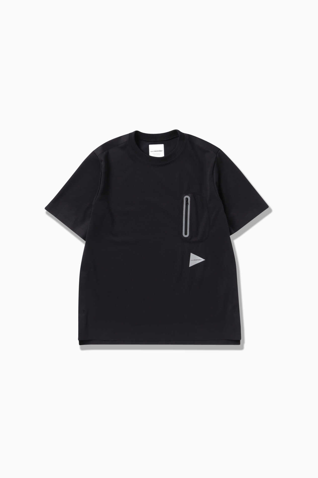 polyester seamless SS T | cut_knit | and wander ONLINE STORE