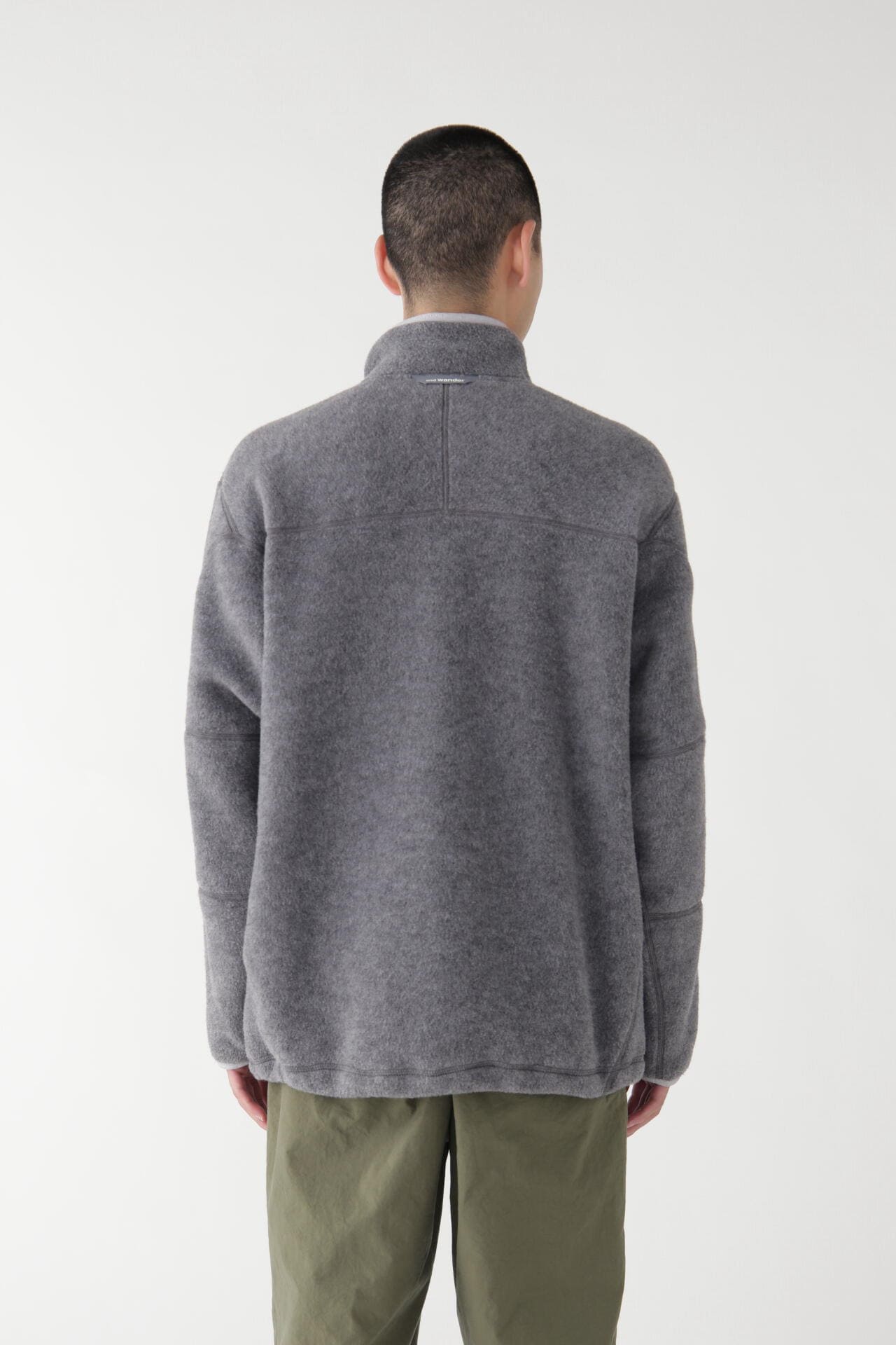 wool fleece pullover | outerwear | and wander ONLINE STORE