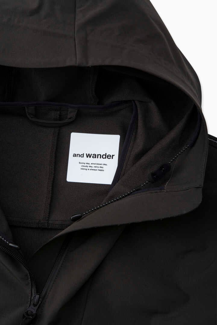 PE matte cloth hoodie | outerwear | and wander ONLINE STORE