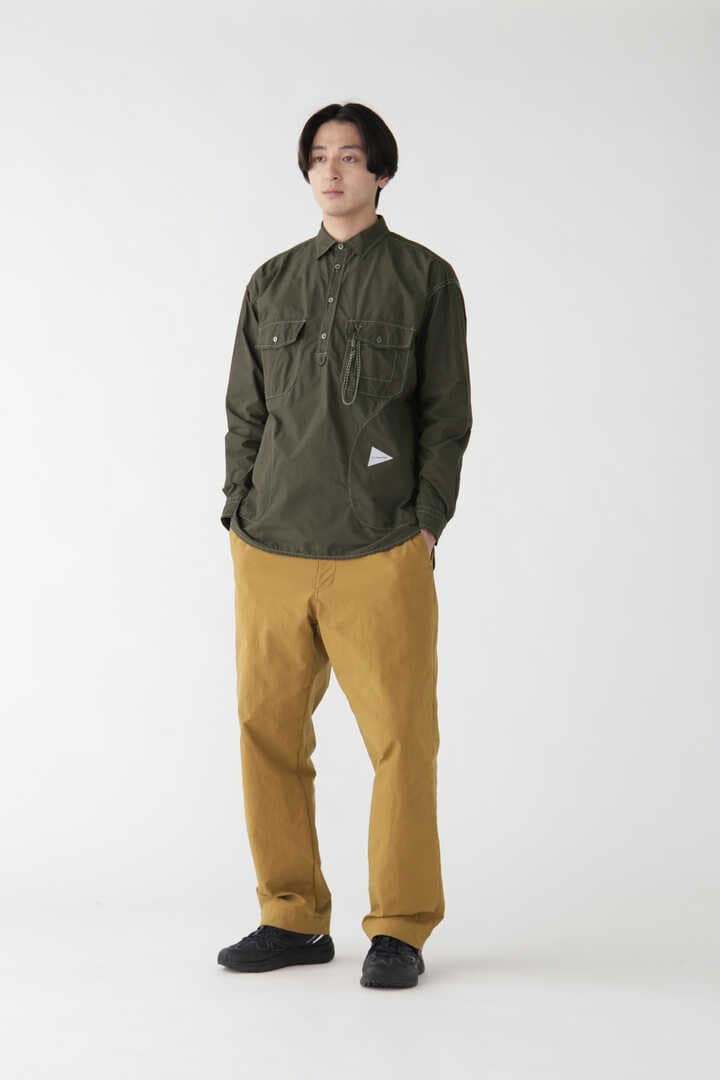 nylon chino pants | bottoms | and wander ONLINE STORE