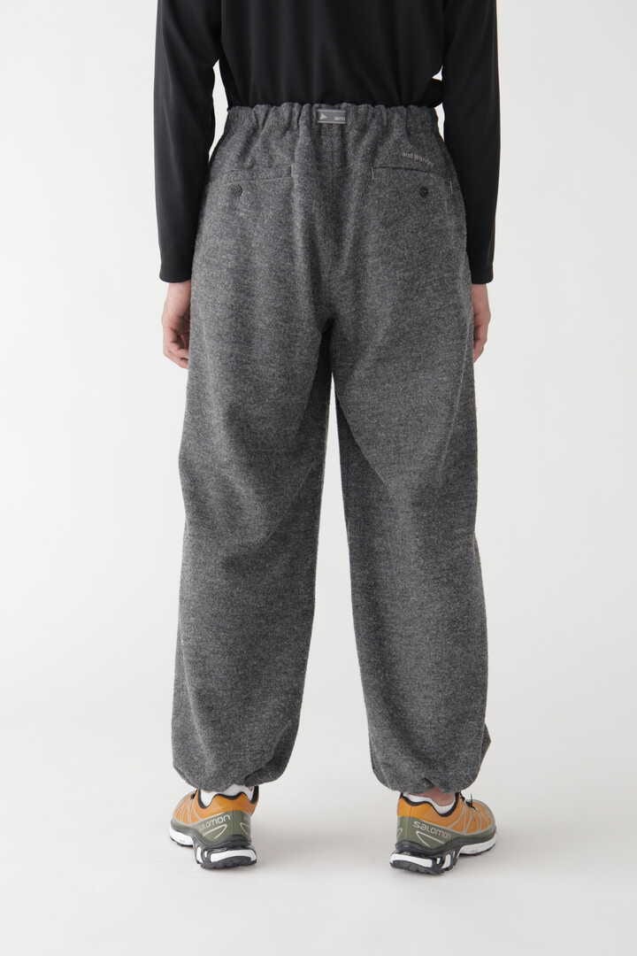 wool twill wide pants | bottoms | and wander ONLINE STORE