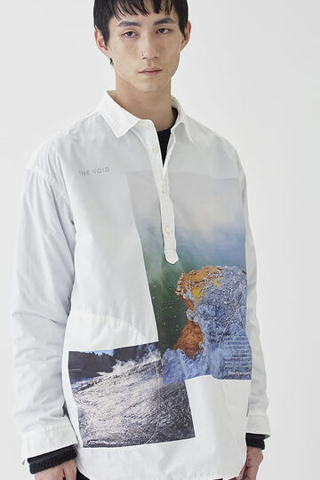 NAOKI ISHIKAWA THE VOID CORDURA shirt / SEA