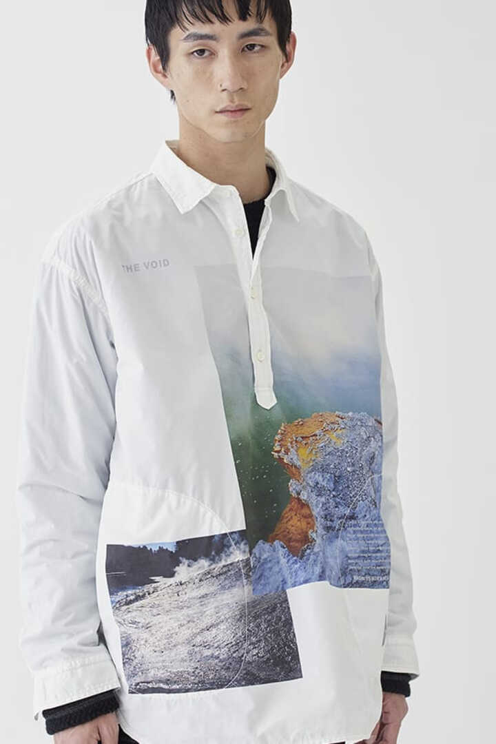 NAOKI ISHIKAWA THE VOID CORDURA shirt / SEA
