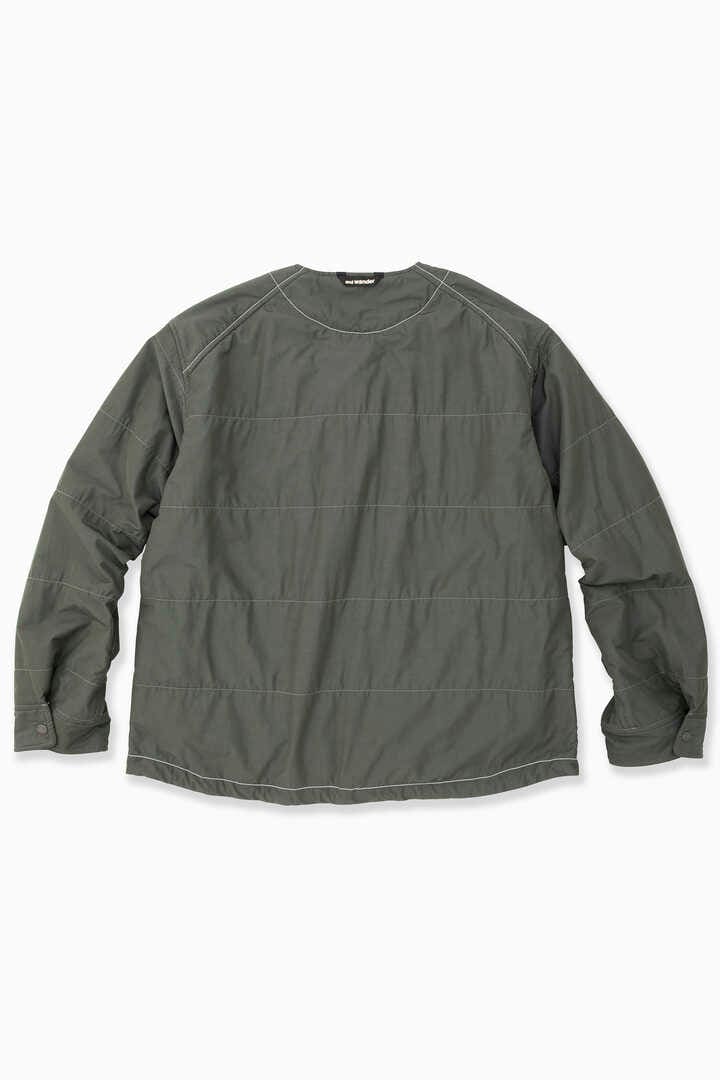 【先行予約 10月中旬入荷予定】T/C alpha collarless shirt jacket