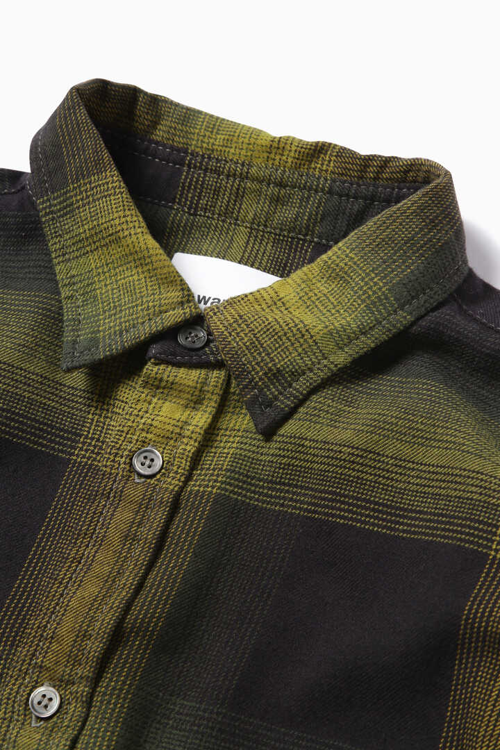 thermonel check shirt (M)