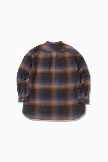 thermonel check pullover shirt (M)
