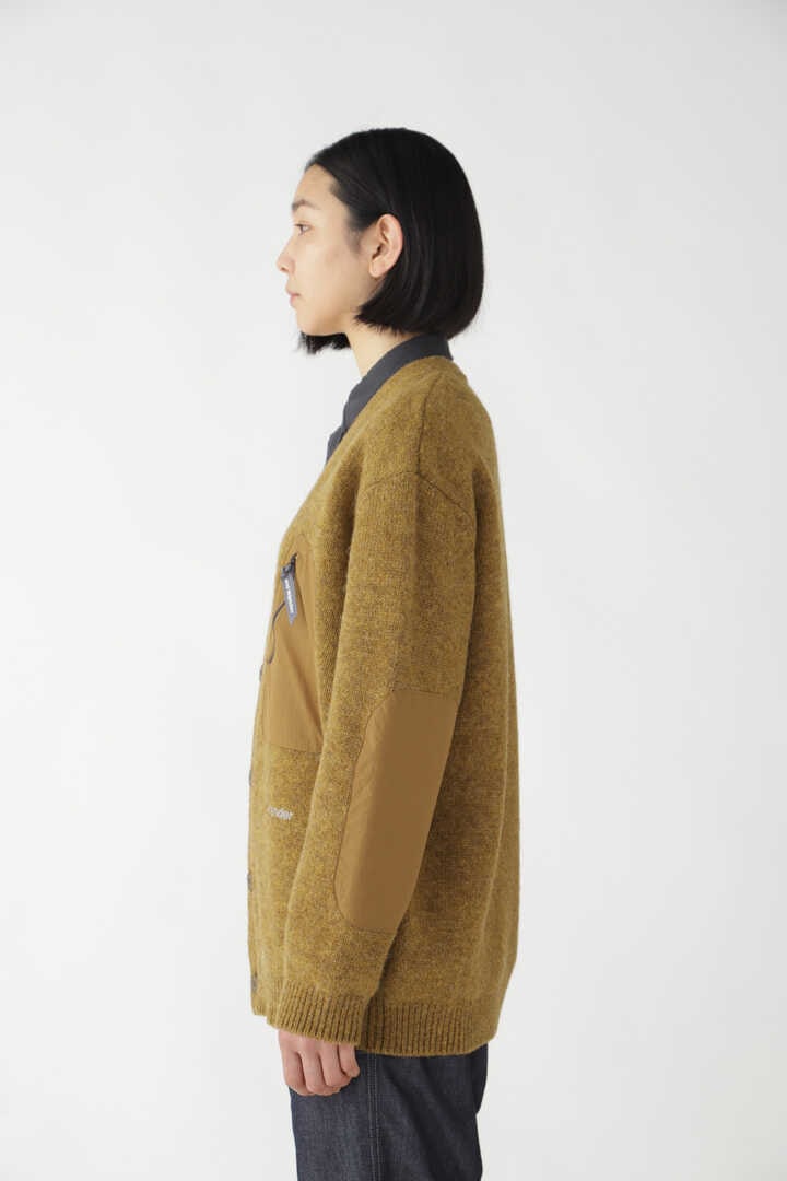 Shetland wool cardigan | cut_knit | and wander ONLINE STORE