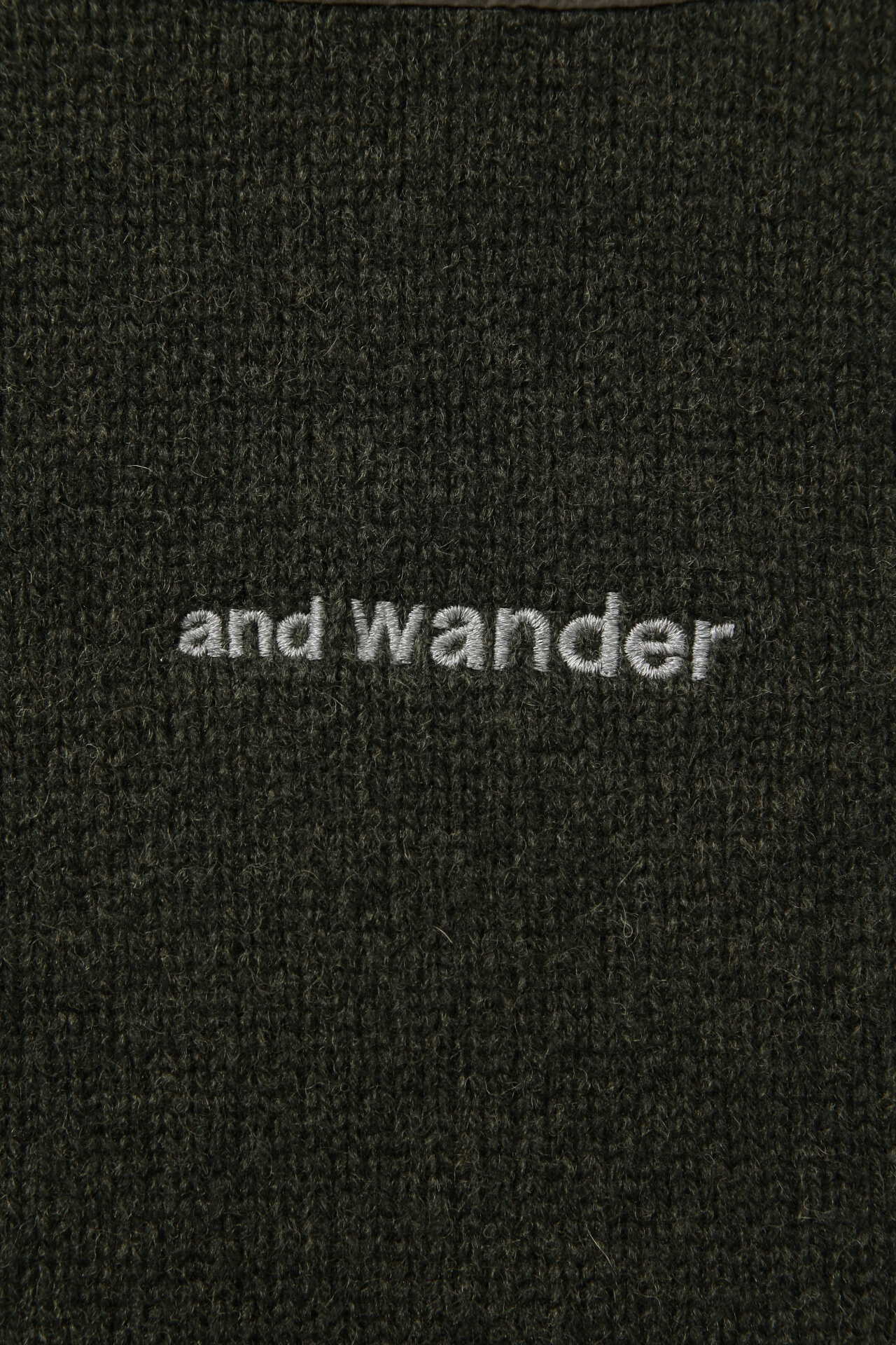 Shetland wool sweater | cut_knit | and wander ONLINE STORE