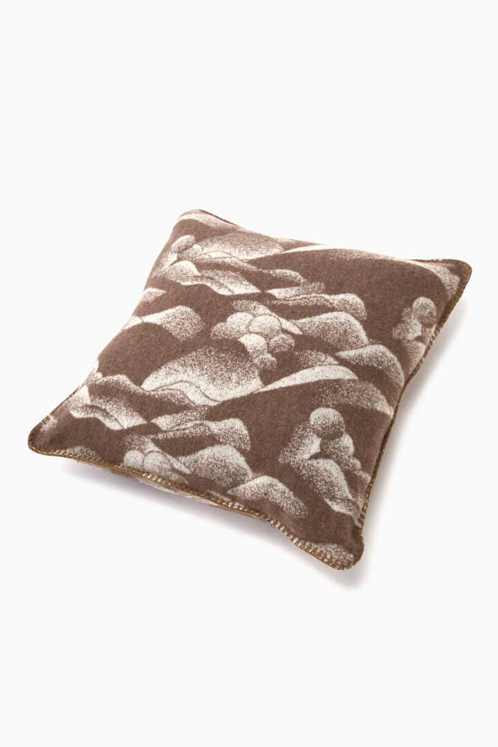 mountain camo wool blanket cushion cover