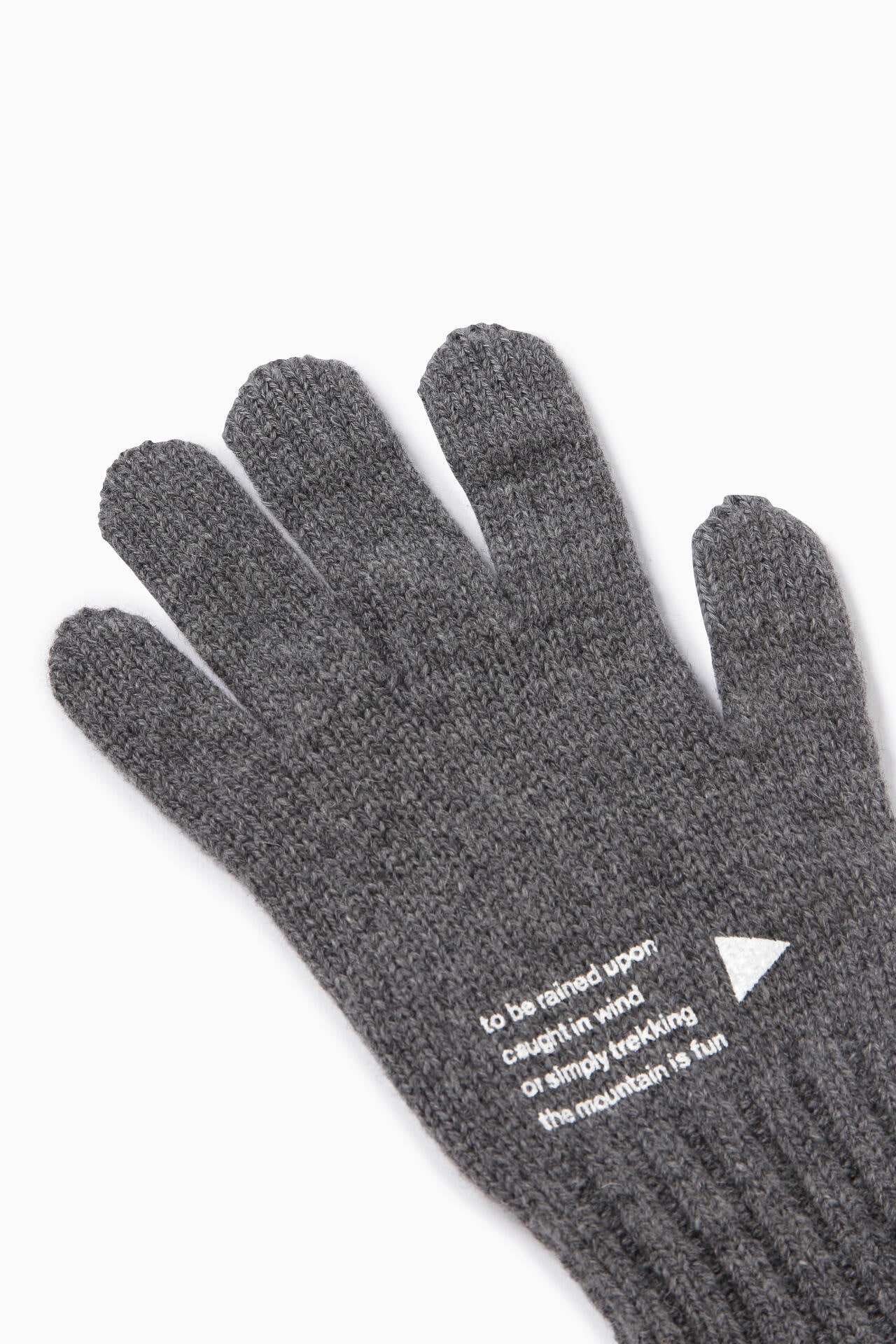 wool knit glove