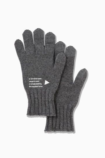 wool knit glove