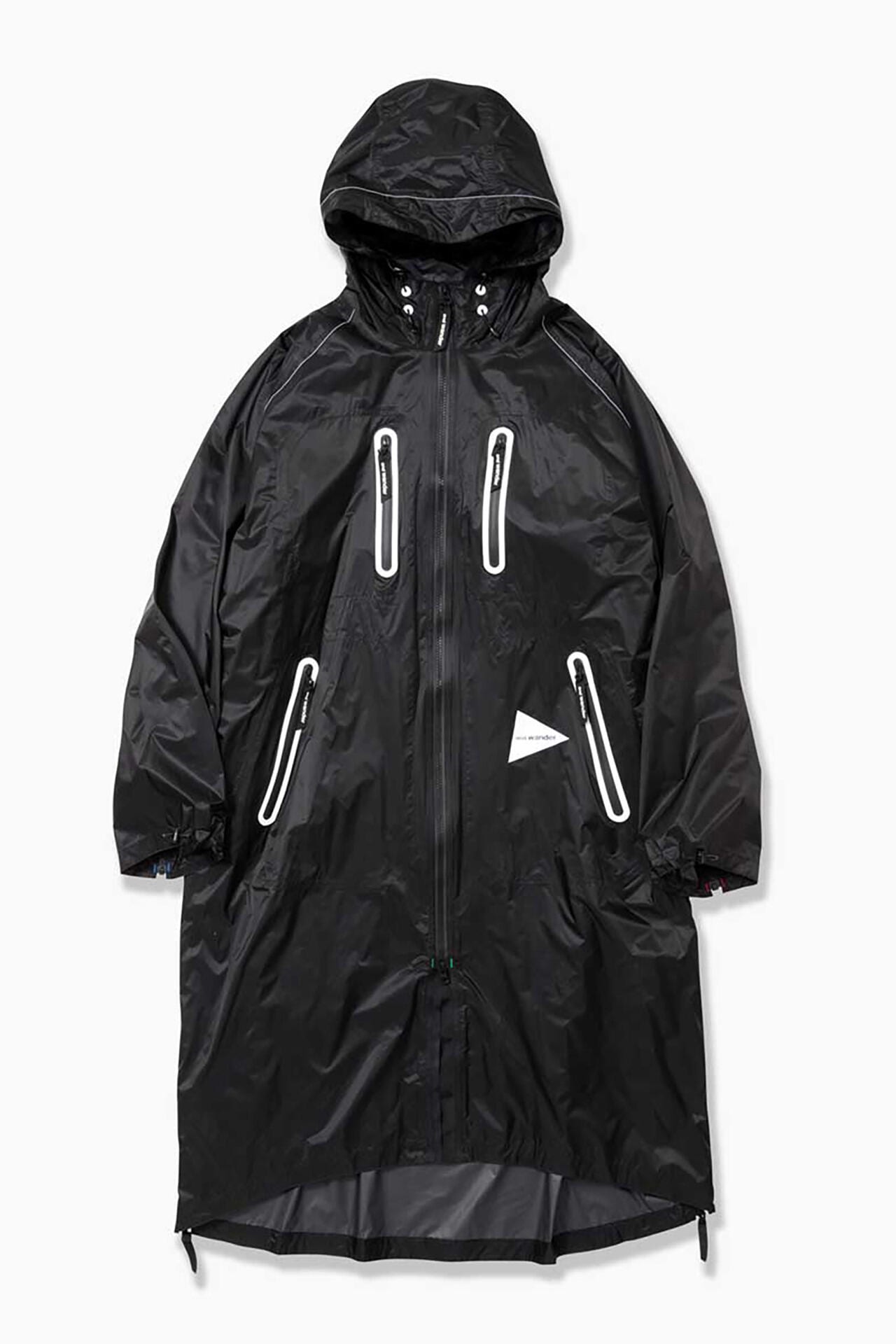 fly rain long coat