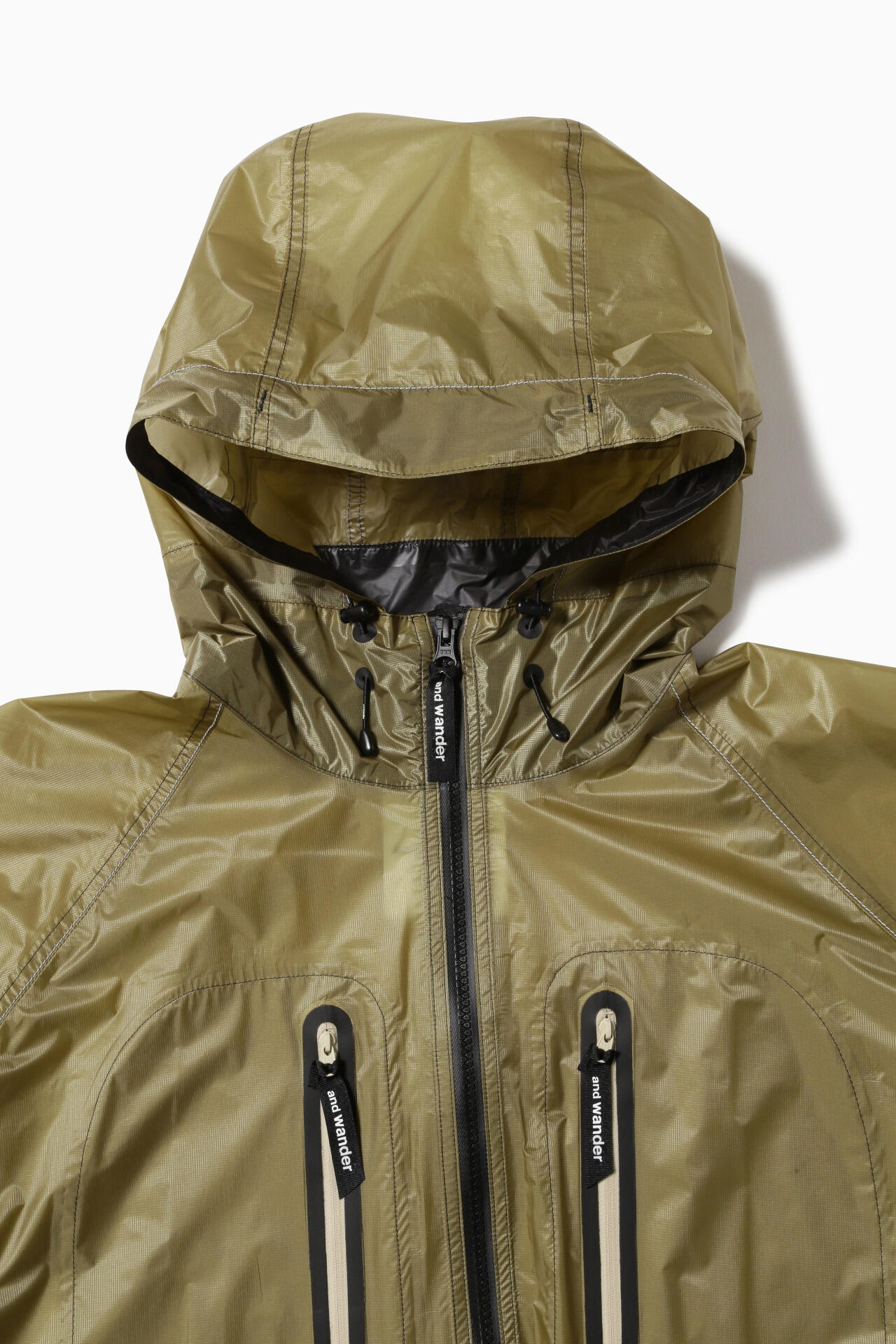 fly rain long coat