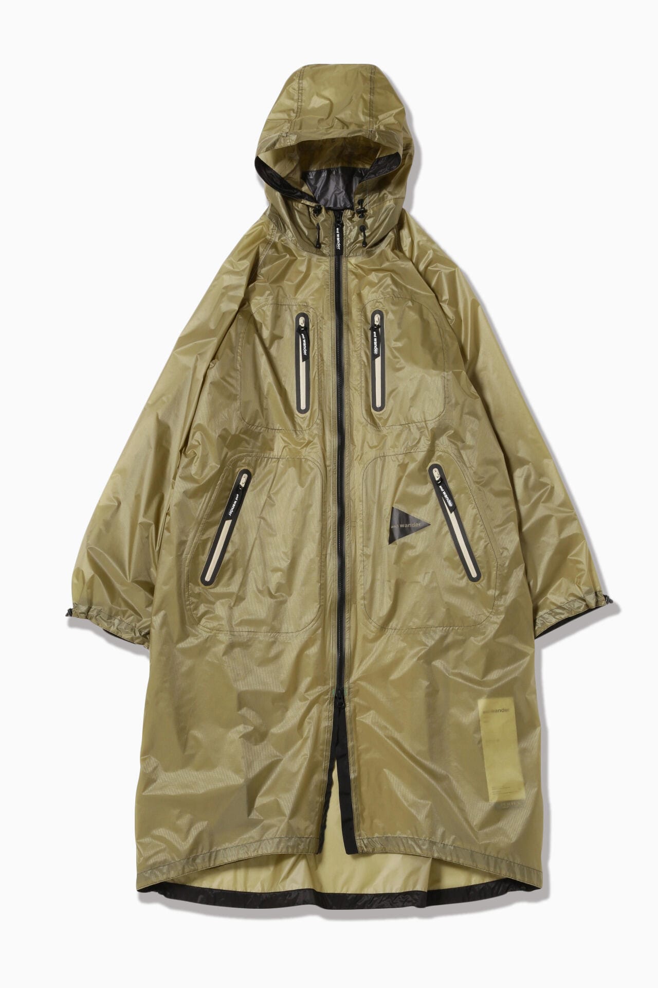 fly rain long coat